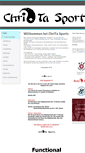 Mobile Screenshot of chritasports.de